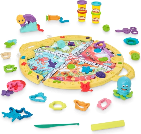Play-Doh sulankstomas žaidimų kilimėlis ir krepšys 2 viename