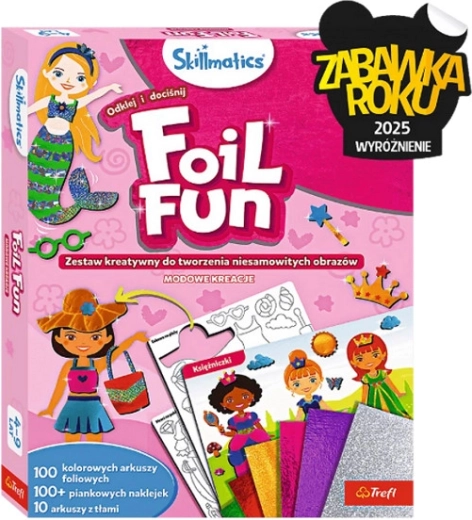 Trefl Skillmatics Foil Fun mados kūryba
