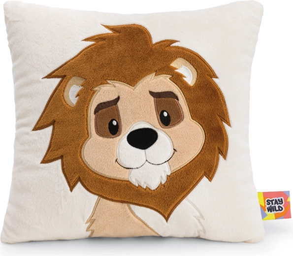 NICI Lion King Kimari cushion 30 × 30 cm