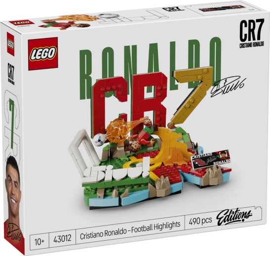 LEGO Editions Cristiano Ronaldo – futbolo akimirkos