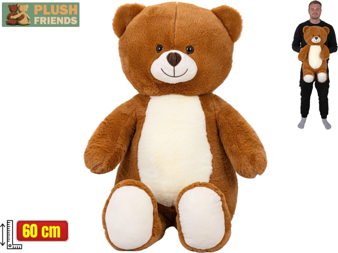 Plush teddy bear sitting 60 cm Plush Friends