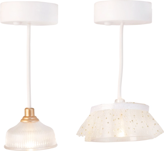Lundby hanging lamps for a dollhouse - 2 pcs