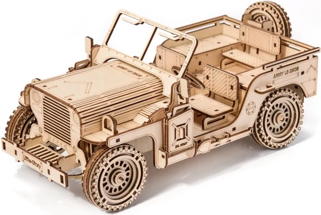 Little Story Wooden 3D Puzzle Military Vehicle