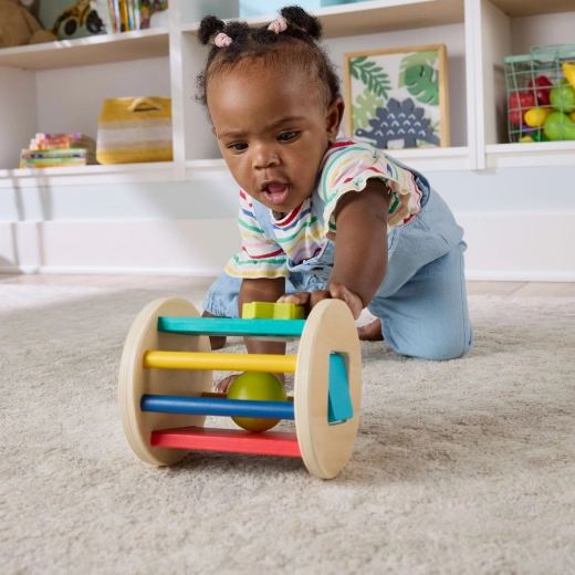Rolls and encourages crawling