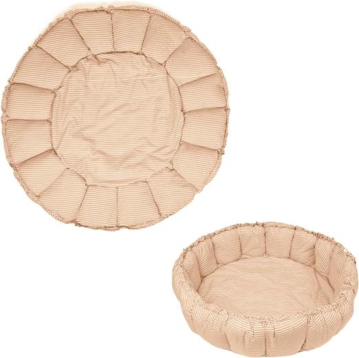 Play&Go Coco Bloom vaikiškas lizdelis 3in1 stripes brown