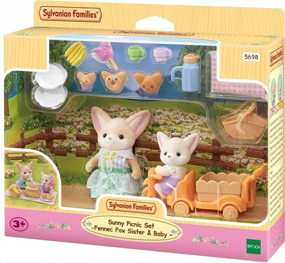 Sylvanian Families lapės piknike