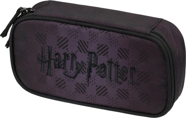 Mokyklinis penalas–dėklas Harry Potter Hogvartsas juodas