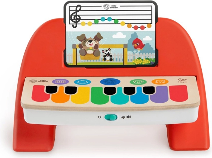 Baby Einstein medinis muzikinis klavišinis instrumentas Magic Touch – Calo pirmosios melodijos (nuo 6 mėn.)