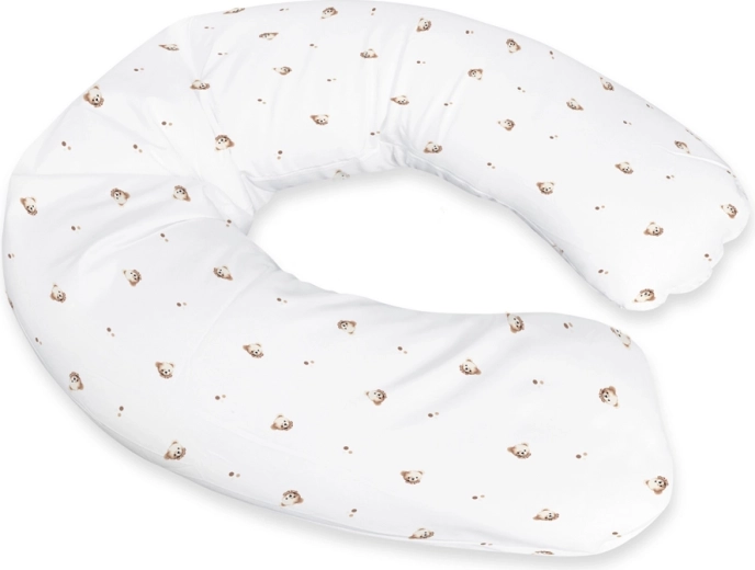 Babymatex žindymo ir padėties (relaksacinė) pagalvė Relax Jersey 190 cm meškiukas
