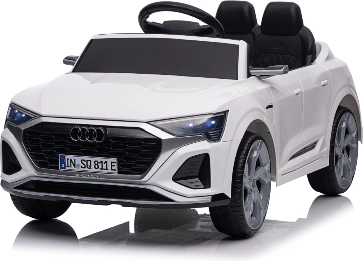 Vaikiškas elektrinis automobiliukas Audi SQ8 baltas