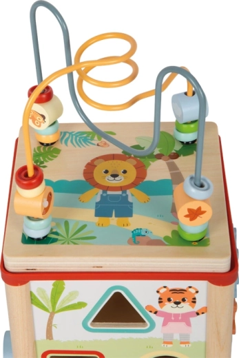 Bead maze for fine motor skills