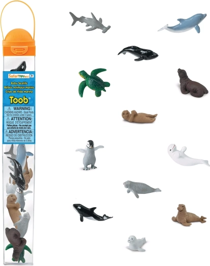 Safari Ltd. Toob – jūrų gyvūnų jaunikliai