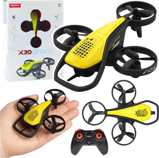 Mini dronas SYMA X39 2.4GHz su 360° akrobatika