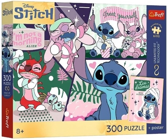 PremPlus Kids children's puzzle Stitch Cosmic Duet 300 pieces