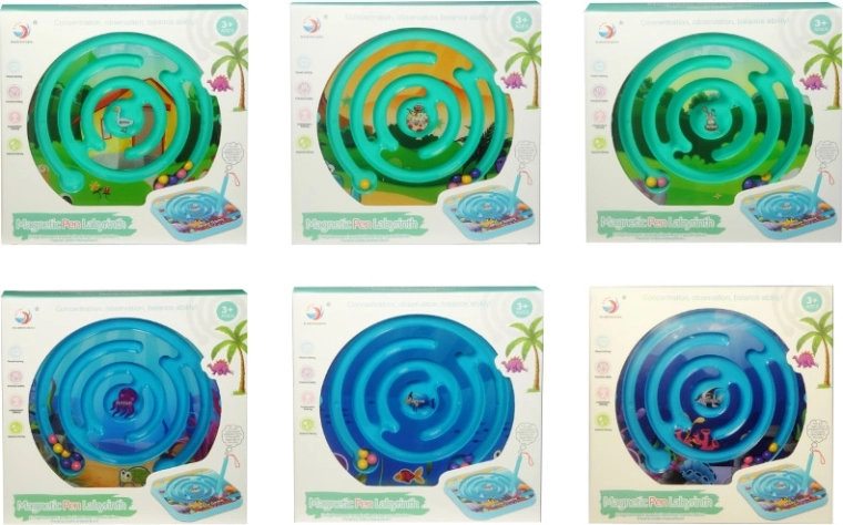 Magnetic maze for kids