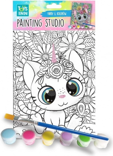 Canvas Painting Set Kitten – TOYS INN
