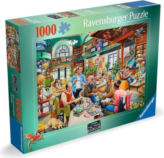 Ravensburger dėlionė Knygų klubas „Otoč list“ 1000 dalių