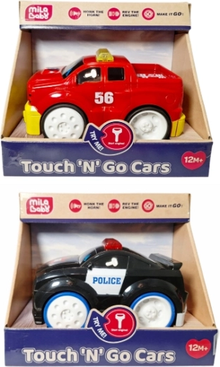 Interactive Touch’n’Go car for little ones – reacts to touch