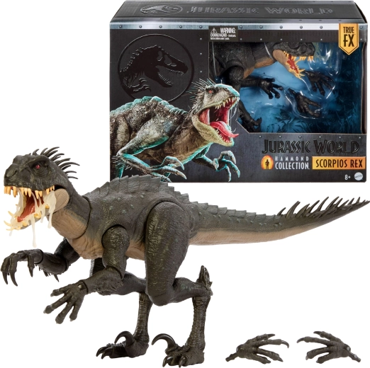 Mattel Jurassic World Hammond Collection Scorpios Rex – kolekcinė dinozauro figūrėlė 43 cm