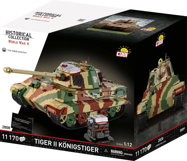 COBI Tiger II Königstiger executive edition konstruktorius 1:12
