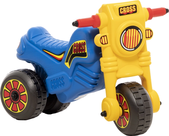 Balansinis dviratukas Cross Motor 1 mėlynas