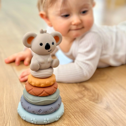 Stacking and learning through play