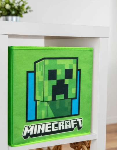 Minecraft laikymo dėžė „Grass Block“ bloko formos