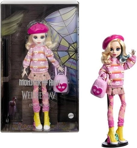 Monster High lėlė Enid Sinclair, įkvėpta serialo Wednesday