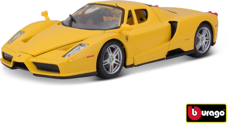 Metalinio automobilio modelis 1:24 Ferrari Enzo (geltonas)