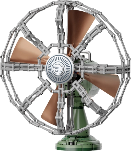 Functional blade rotation thanks to the motor