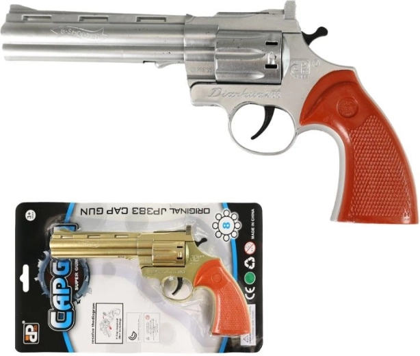 Children's cap gun revolver for 8 shots - 1 piece