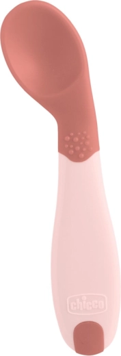 Chicco first spoon pink 8m+