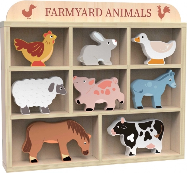 Farm Animals Set 2Kids Toys from FSC Wood