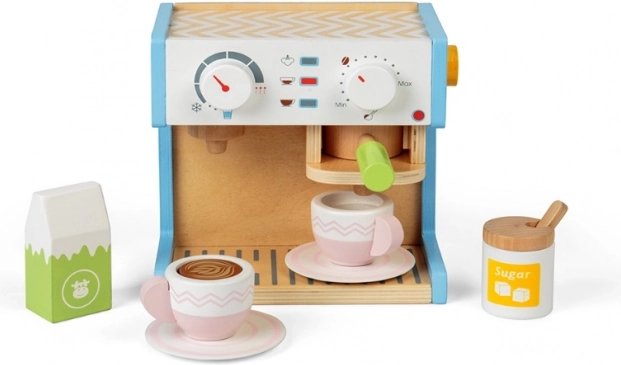 Medinis kavos aparatas BIGJIGS TOYS vaikams