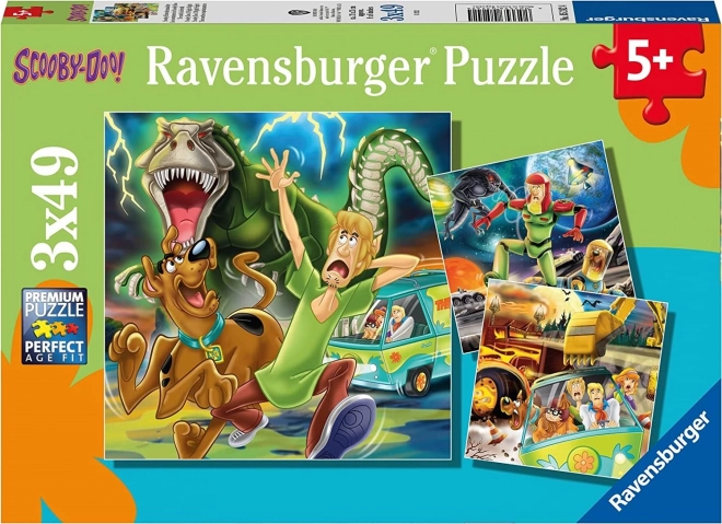 Ravensburger dėlionė SCOOBY-DOO 3×49 dalių