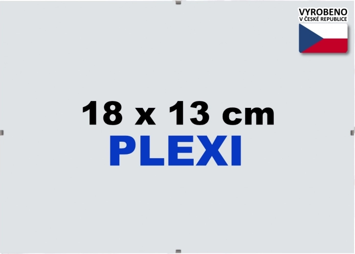 Euroclip rėmelis 18 × 13 cm su plexiglasu