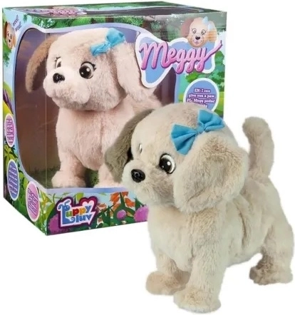 TMT Huggy Luv interaktyvus pliušinis šuniukas Meggy, labradoras