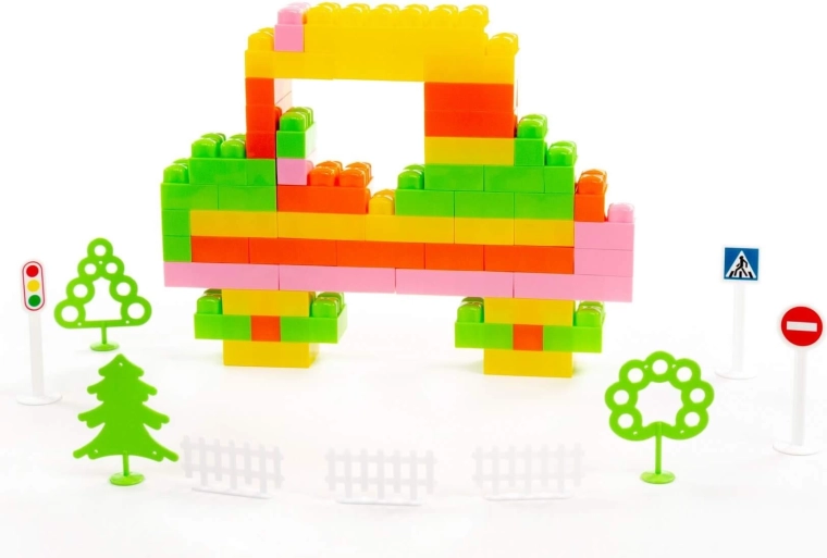 182 pieces for creative building