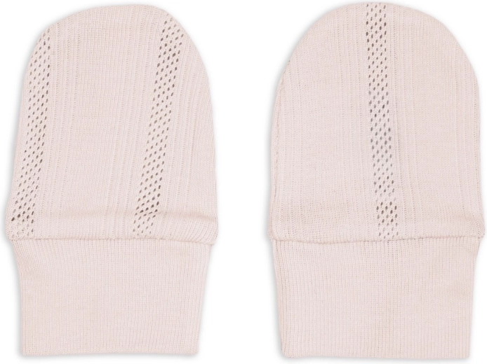 Lodger mittens pointelle powder