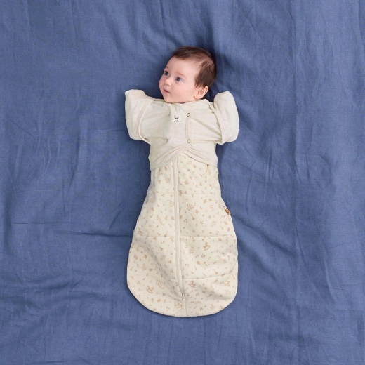 Swaddle and sleeping bag in one