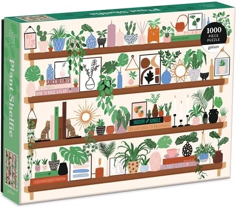 Galison Plant Shelf Puzzle 1000 Pieces