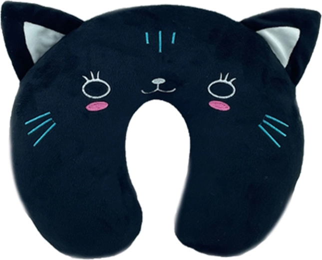 Plush Cat Headrest