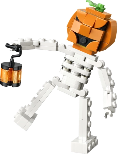 LEGO Creator linksmas Helovino skeletas