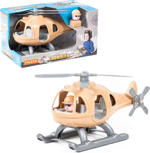 Polesie Thunder Safari military helicopter - 1 piece