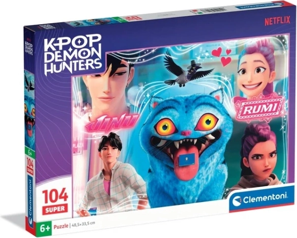 Clementoni Puzzle Super K‑Pop Demon Hunters 104 Pieces