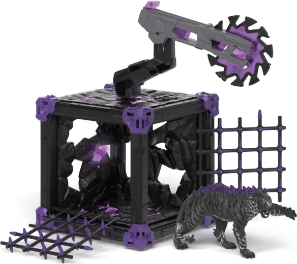 Schleich Eldrador Creatures šešėlinio tigro mūšio urvas