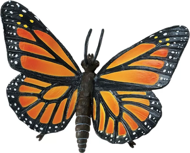 Safari Ltd. keliaujantis monarchas – drugelio figūrėlė