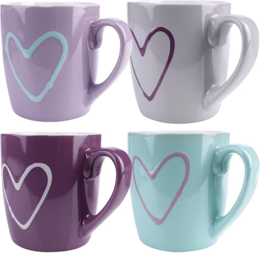 Subtilus širdelės dekoras kiekvienam serviravimui