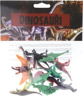 Dinozaurų rinkinys (12 vnt.) maišelyje