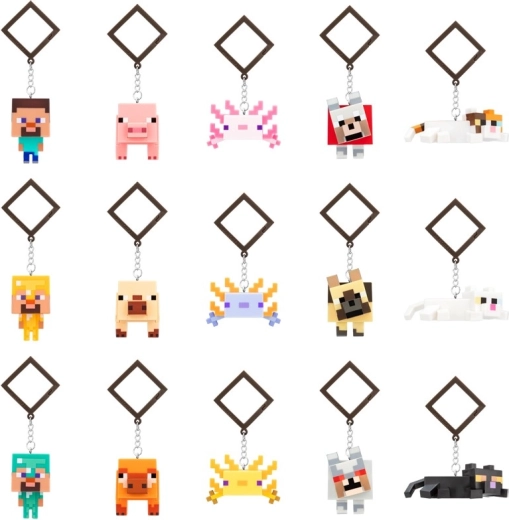 Minecraft transformuojamas pakabukas Backpack Buddies